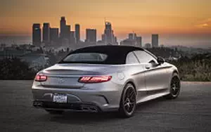Обои автомобили Mercedes-AMG S 63 4MATIC+ Cabriolet US-spec - 2018
