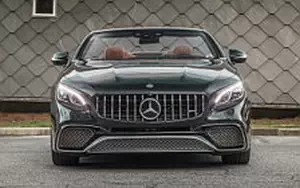 Обои автомобили Mercedes-AMG S 65 Cabriolet US-spec - 2018