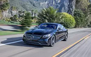 Обои автомобили Mercedes-Benz S 65 AMG Coupe US-spec - 2015