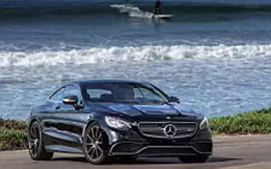 Обои автомобили Mercedes-Benz S 65 AMG Coupe US-spec - 2015