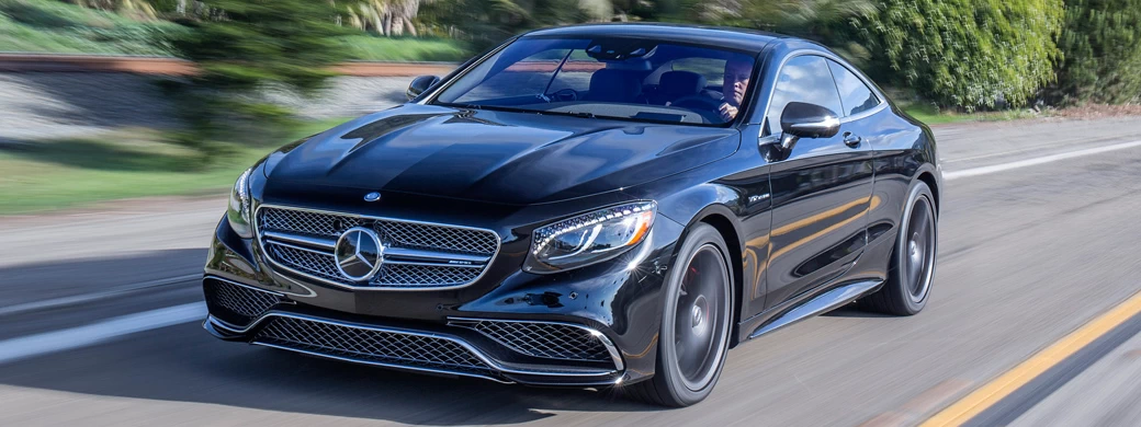 Обои автомобили Mercedes-Benz S 65 AMG Coupe US-spec - 2015 - Car wallpapers