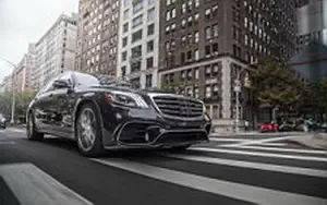 Обои автомобили Mercedes-AMG S 63 4MATIC+ US-spec - 2017