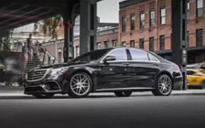 Обои автомобили Mercedes-AMG S 63 4MATIC+ US-spec - 2017
