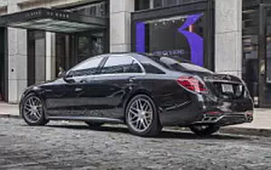 Обои автомобили Mercedes-AMG S 63 4MATIC+ US-spec - 2017