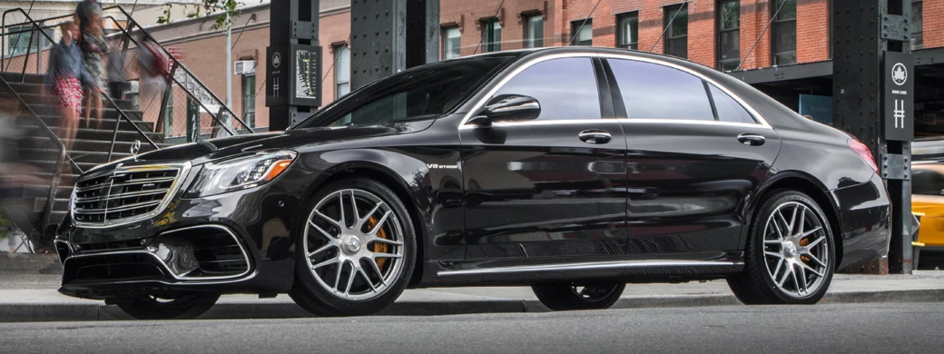 Обои автомобили Mercedes-AMG S 63 4MATIC+ US-spec - 2017 - Car wallpapers