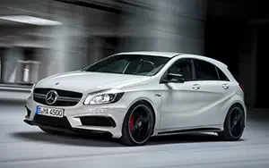Обои автомобили Mercedes-Benz A45 AMG - 2013