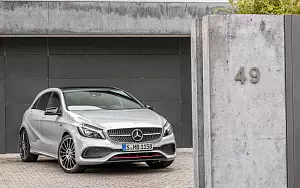 Обои автомобили Mercedes-Benz A 250 Sport AMG Line - 2009