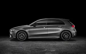 Обои автомобили Mercedes-Benz A-class AMG Line Edition - 2018