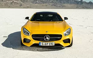 Обои автомобили Mercedes-AMG GT S Exterior Night Package - 2014