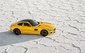 Обои автомобили Mercedes-AMG GT S Exterior Night Package - 2014