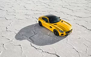 Обои автомобили Mercedes-AMG GT S Exterior Night Package - 2014