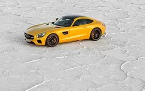 Обои автомобили Mercedes-AMG GT S Exterior Night Package - 2014