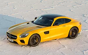 Обои автомобили Mercedes-AMG GT S Exterior Night Package - 2014