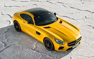 Обои автомобили Mercedes-AMG GT S Exterior Night Package - 2014