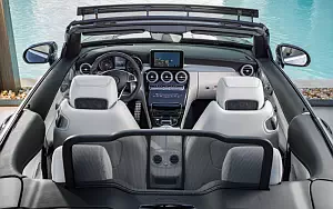 Обои автомобили Mercedes-Benz C 400 4MATIC Cabriolet AMG Line - 2016