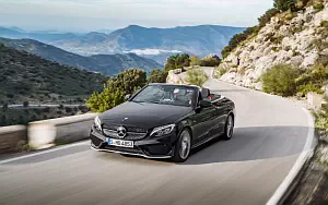 Обои автомобили Mercedes-AMG C 43 4MATIC Cabriolet - 2016