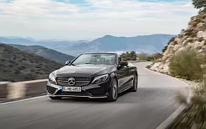 Обои автомобили Mercedes-AMG C 43 4MATIC Cabriolet - 2016