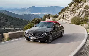 Обои автомобили Mercedes-AMG C 43 4MATIC Cabriolet - 2016