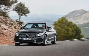 Обои автомобили Mercedes-AMG C 43 4MATIC Cabriolet - 2016