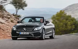 Обои автомобили Mercedes-AMG C 43 4MATIC Cabriolet - 2016