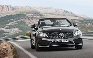 Обои автомобили Mercedes-AMG C 43 4MATIC Cabriolet - 2016