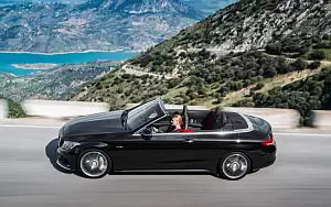 Обои автомобили Mercedes-AMG C 43 4MATIC Cabriolet - 2016