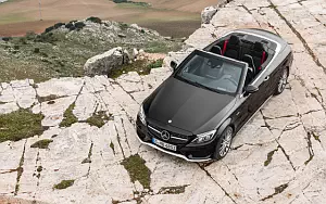 Обои автомобили Mercedes-AMG C 43 4MATIC Cabriolet - 2016