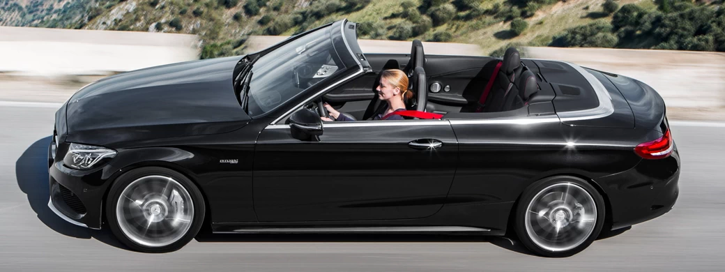 Обои автомобили Mercedes-AMG C 43 4MATIC Cabriolet - 2016 - Car wallpapers