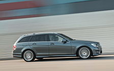 Обои автомобили Mercedes-Benz C300 CDI 4MATIC Estate AMG Sports Package - 2011