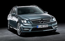 Обои автомобили Mercedes-Benz C300 CDI 4MATIC Estate AMG Sports Package - 2011