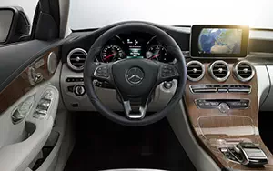 Обои автомобили Mercedes-Benz C300 BlueTEC HYBRID Exclusive Line - 2014
