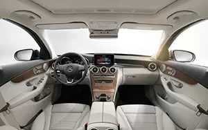 Обои автомобили Mercedes-Benz C300 BlueTEC HYBRID Exclusive Line - 2014