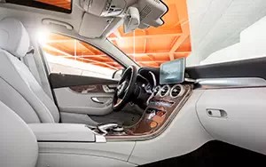Обои автомобили Mercedes-Benz C300 BlueTEC HYBRID Exclusive Line - 2014