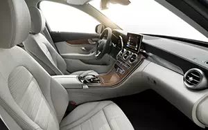 Обои автомобили Mercedes-Benz C300 BlueTEC HYBRID Exclusive Line - 2014