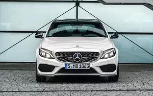 Обои автомобили Mercedes-Benz C450 AMG 4MATIC - 2015