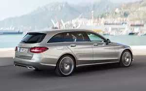 Обои автомобили Mercedes-Benz C-class Estate Exclusive Line - 2018