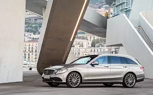 Обои автомобили Mercedes-Benz C-class Estate Exclusive Line - 2018