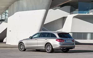 Обои автомобили Mercedes-Benz C-class Estate Exclusive Line - 2018