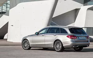 Обои автомобили Mercedes-Benz C-class Estate Exclusive Line - 2018