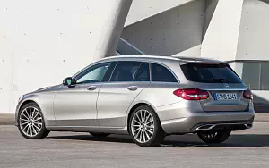 Обои автомобили Mercedes-Benz C-class Estate Exclusive Line - 2018