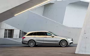 Обои автомобили Mercedes-Benz C-class Estate Exclusive Line - 2018