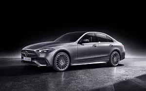 Обои автомобили Mercedes-Benz C 300 AMG Line - 2021