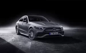 Обои автомобили Mercedes-Benz C 300 AMG Line - 2021