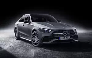 Обои автомобили Mercedes-Benz C 300 AMG Line - 2021