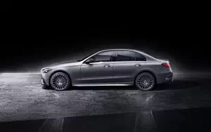 Обои автомобили Mercedes-Benz C 300 AMG Line - 2021