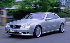 Обои автомобили Mercedes-Benz CL55 AMG - 2000