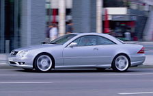 Обои автомобили Mercedes-Benz CL55 AMG - 2000