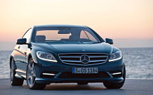 Обои автомобили Mercedes-Benz CL500 4MATIC - 2010