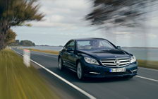 Обои автомобили Mercedes-Benz CL500 4MATIC - 2010
