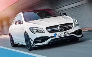 Обои автомобили Mercedes-AMG CLA 45 4MATIC - 2016